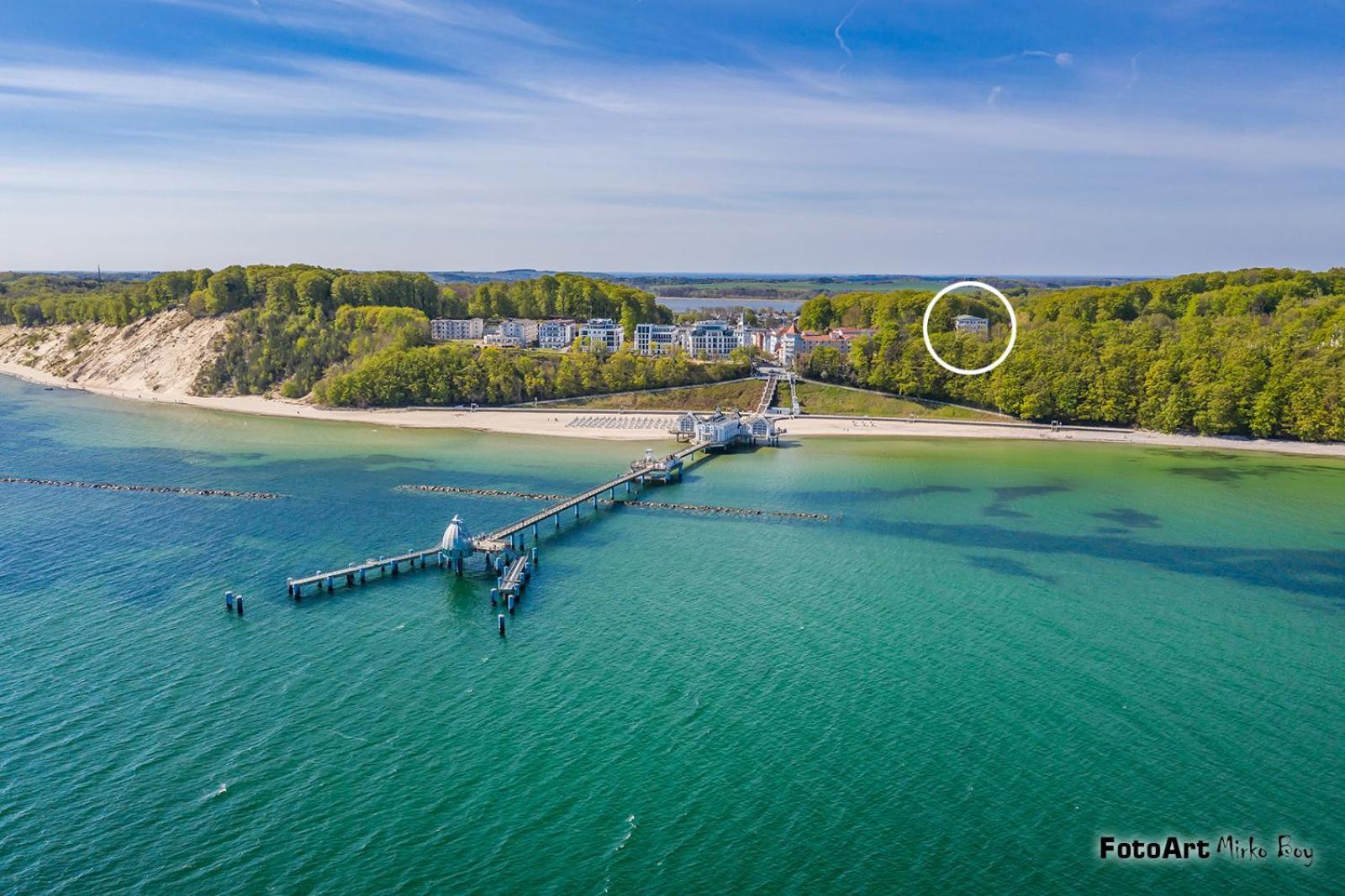 " Residenz Seeblick" Studio 27 Mit Seitlichem Ostseeblick Sellin  Екстер'єр фото